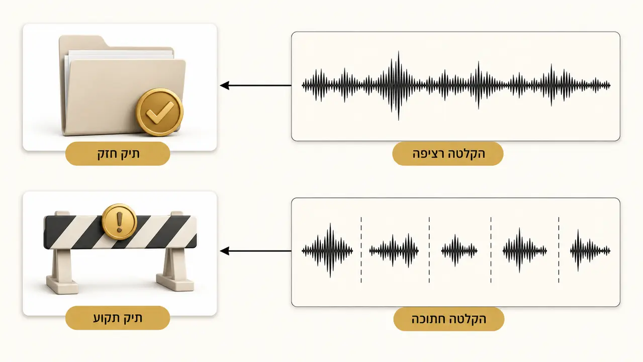 האם הקלטות מותרות ועוזרות להוכחה?