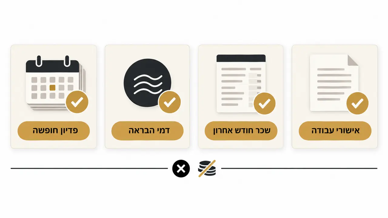 גמר חשבון: מה מגיע מעבר לפיצויים