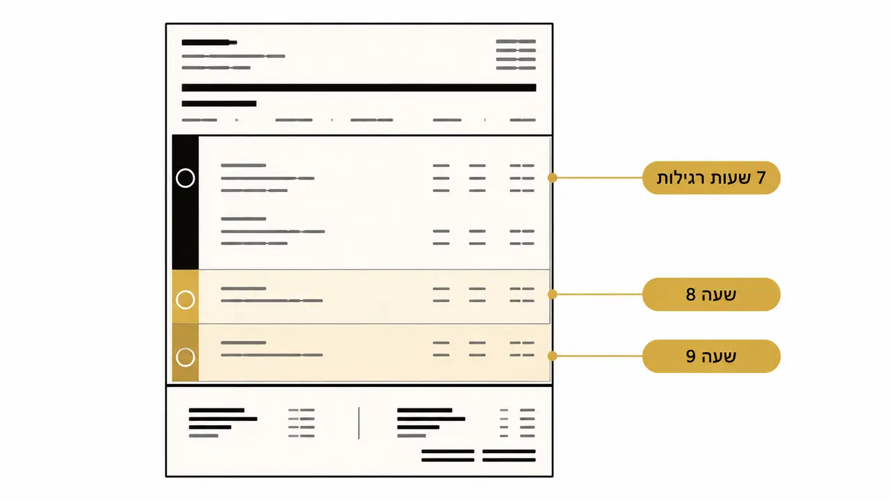 עבודת לילה: ההגדרה החוקית ומימוש זכויות העובד